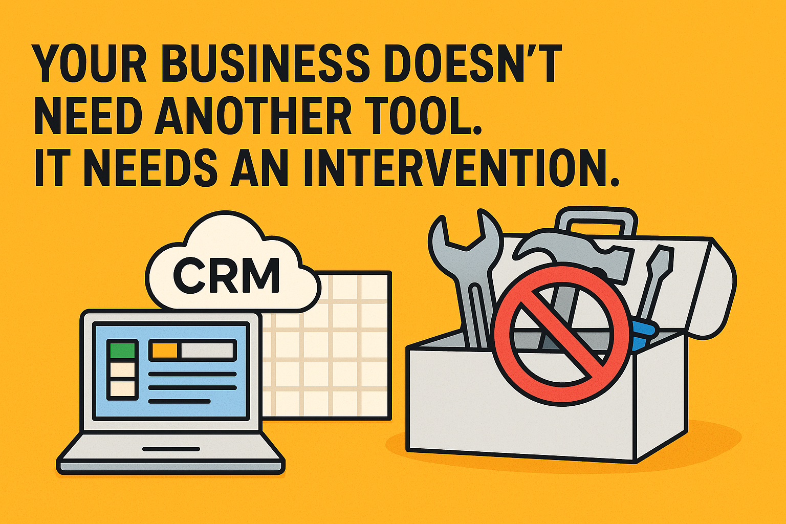 Your Business Doesn’t Need Another Tool.